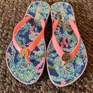 Lilly Pulitzer Flip Flops